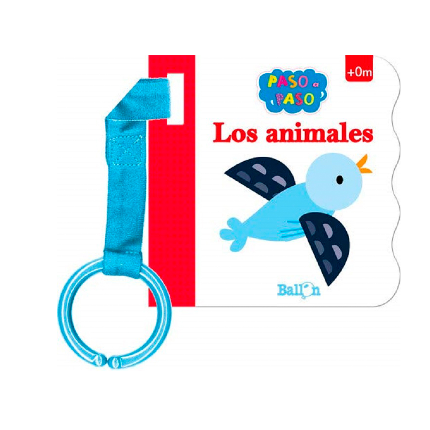 Libro Los Animales +0m Ballon Pasta Dura color Blanco