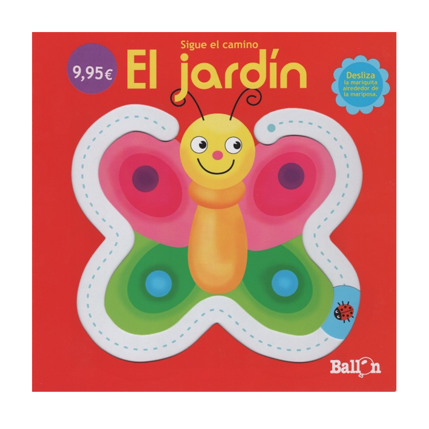 Foto 1 | Libro El Jardín Sigue El Camino Ballon Pasta Dura color Rojo