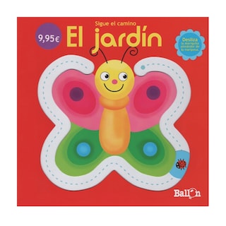 Foto 1 | Libro El Jardín Sigue El Camino Ballon Pasta Dura color Rojo