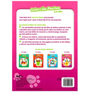 Foto 2 | Libro de Stickers Aprendo a Contar Ballon Rústica color Rosa