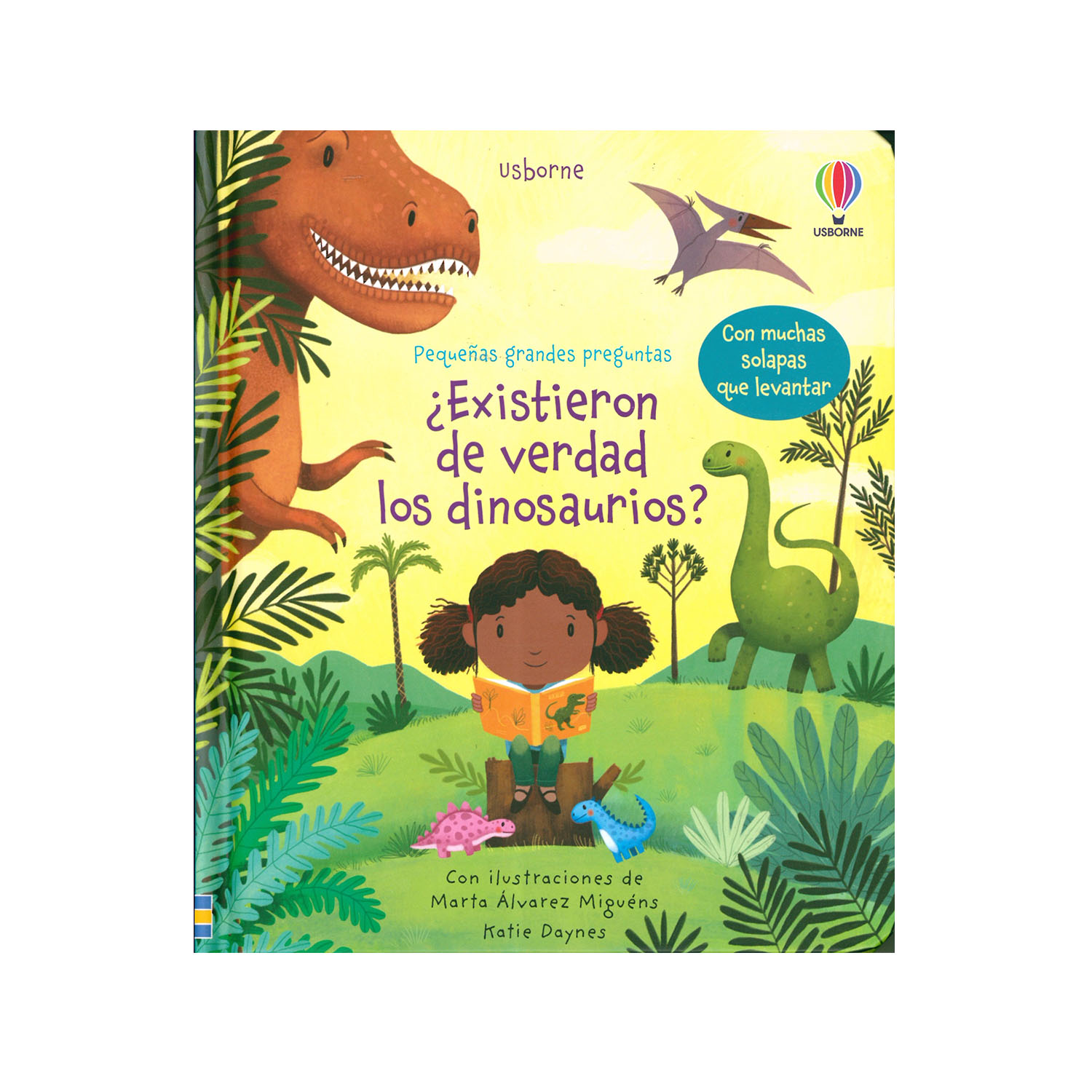 Foto 2 pulgar | ¿Existieron de Verdad Los Dinosaurios? Usborne Pasta Dura color Amarillo