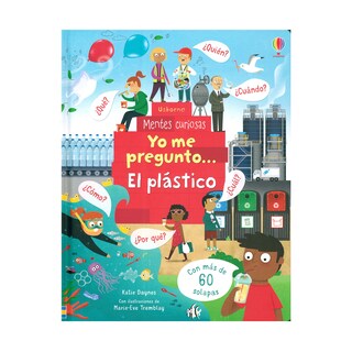 Foto 1 | Yo Me Pregunto…el Plástico Usborne Pasta Dura Multicolor