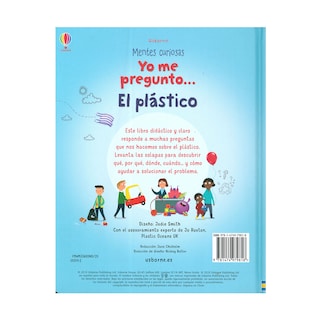 Foto 2 | Yo Me Pregunto…el Plástico Usborne Pasta Dura Multicolor