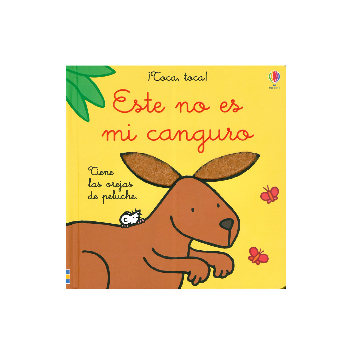 Este No Es Mi Canguro Usborne Pasta Dura color Amarillo