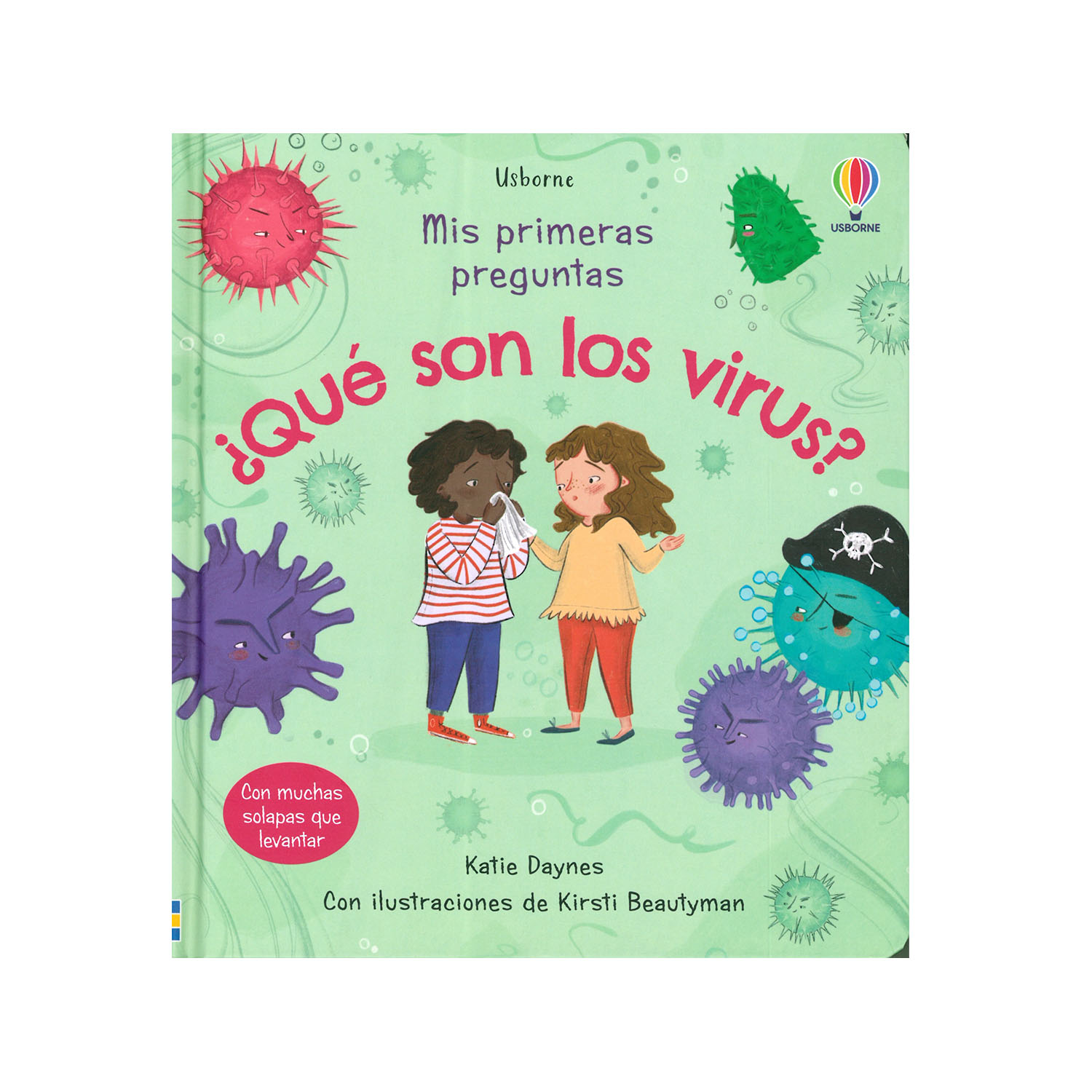 ¿Qué Son Los Virus? Usborne Pasta Dura color Verde