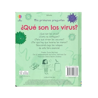Foto 2 | ¿Qué Son Los Virus? Usborne Pasta Dura color Verde