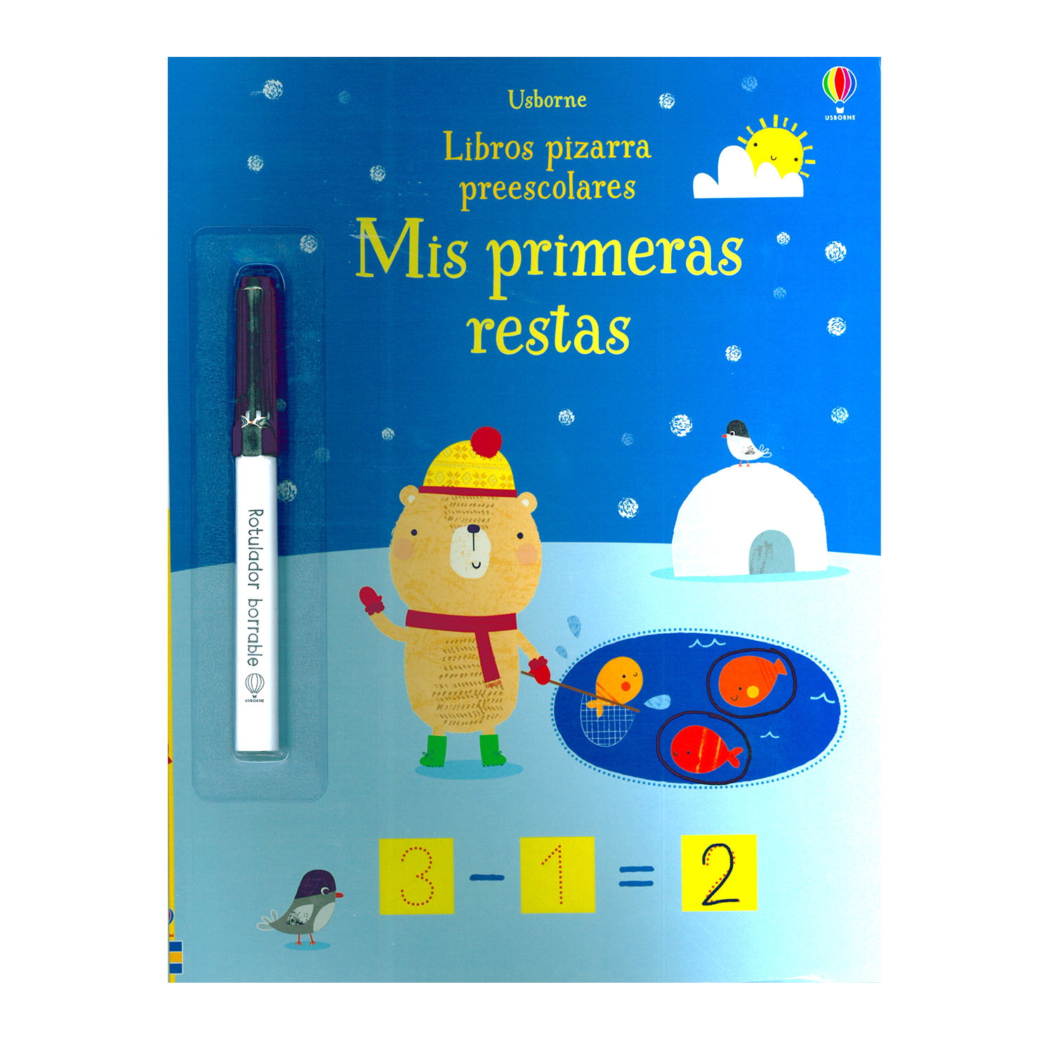 Mis Primeras Restas Usborne Rústica color Azul