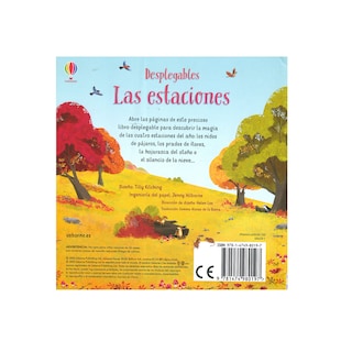 Foto 2 | Las Estaciones Usborne Pasta Dura Multicolor
