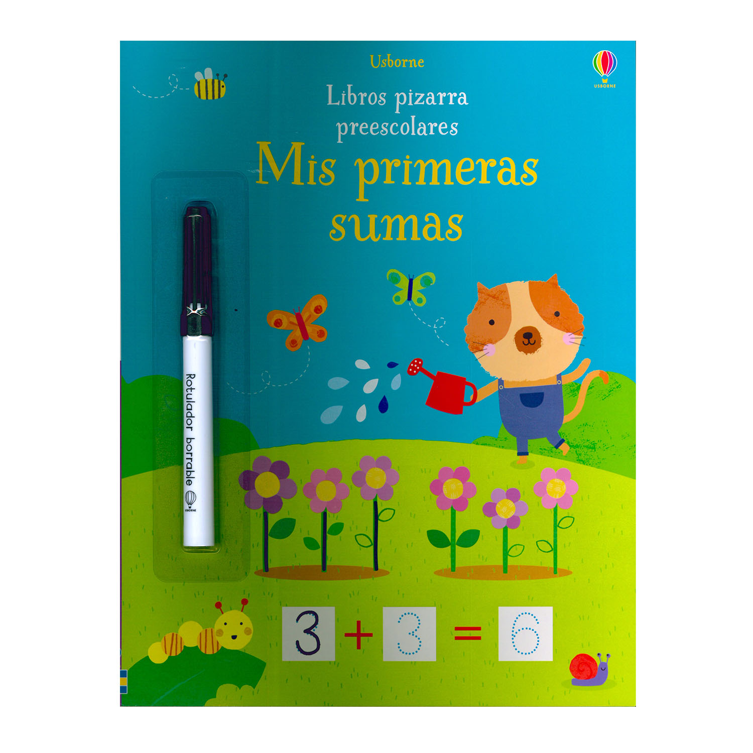 Mis Primeras Sumas Usborne Rústica color Azul