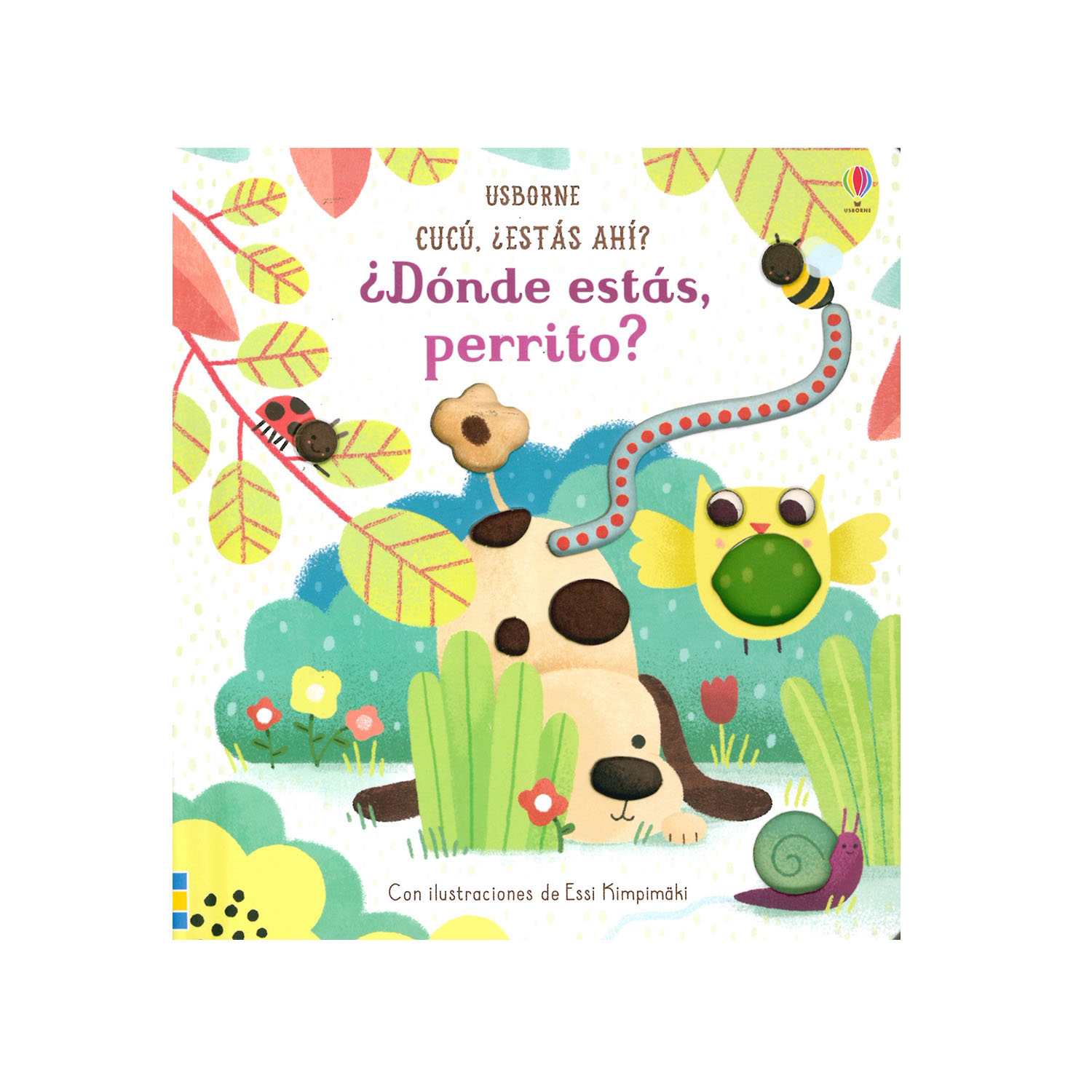 Foto 2 pulgar | ¿Dónde Estás Perrito? Usborne Pasta Dura Multicolor