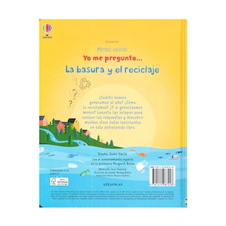 Foto 2 | Yo Me Pregunto…la Basura y el Reciclaje Usborne Pasta Dura Multicolor