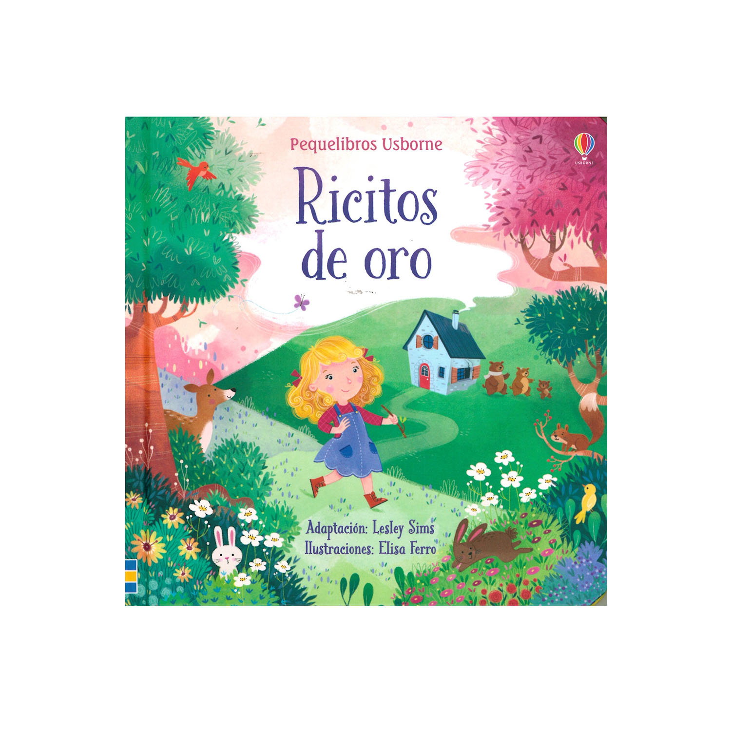 Foto 2 pulgar | Libro Ricitos de Oro Usborne Pasta Dura Multicolor