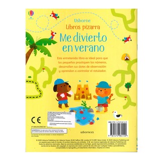 Foto 2 | Me Divierto en Verano Usborne Rústica color Amarillo