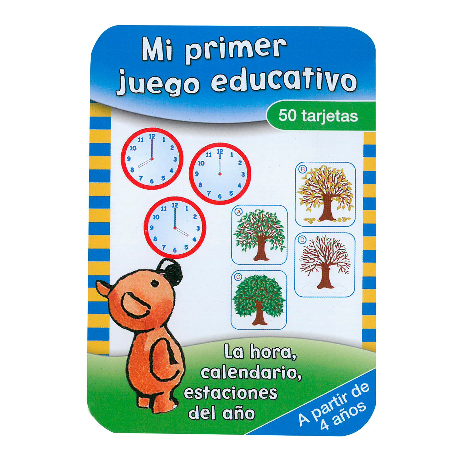 Foto 2 pulgar | La Hora/Calendario/Estaciones Ddel Año Ngv Pack color Azul