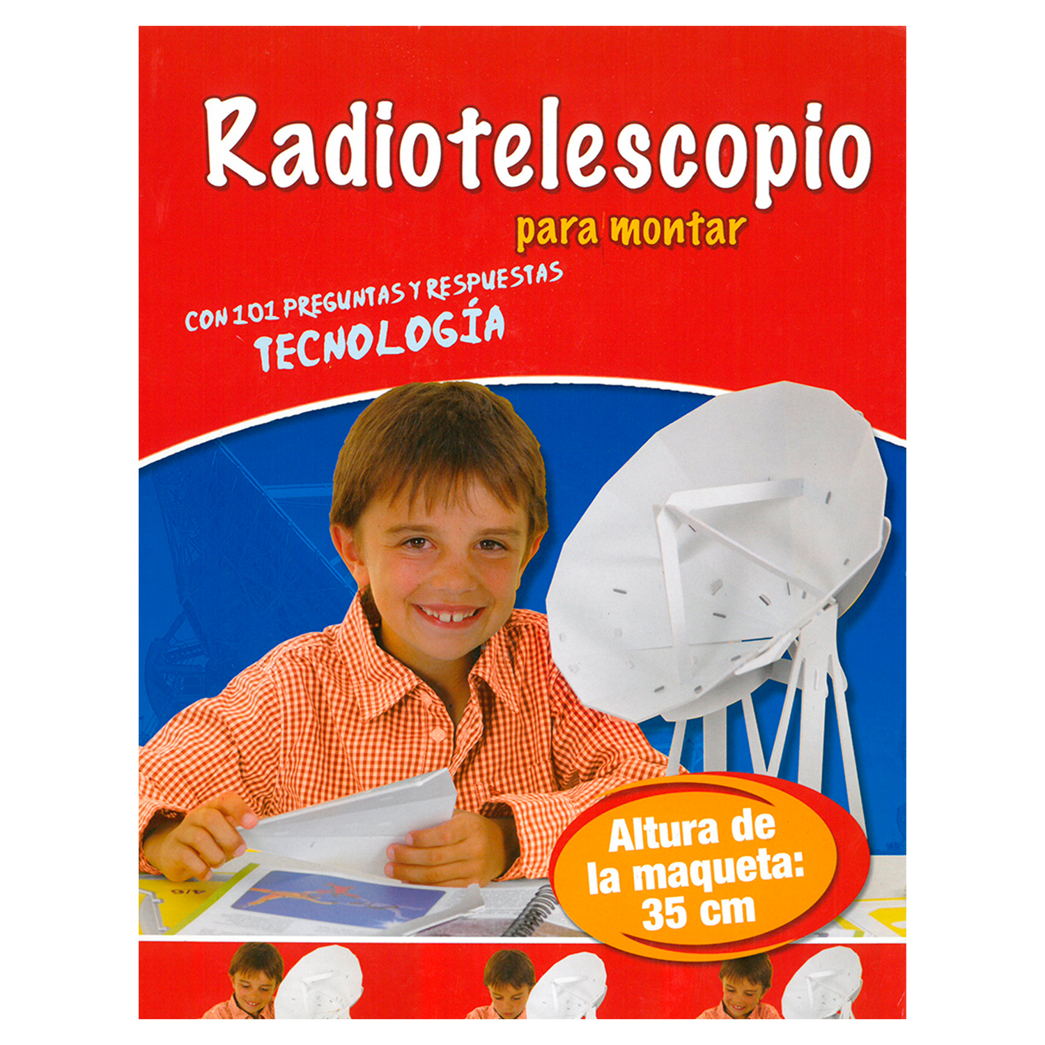 Radiotelescopio para Montar NGV Pasta Dura