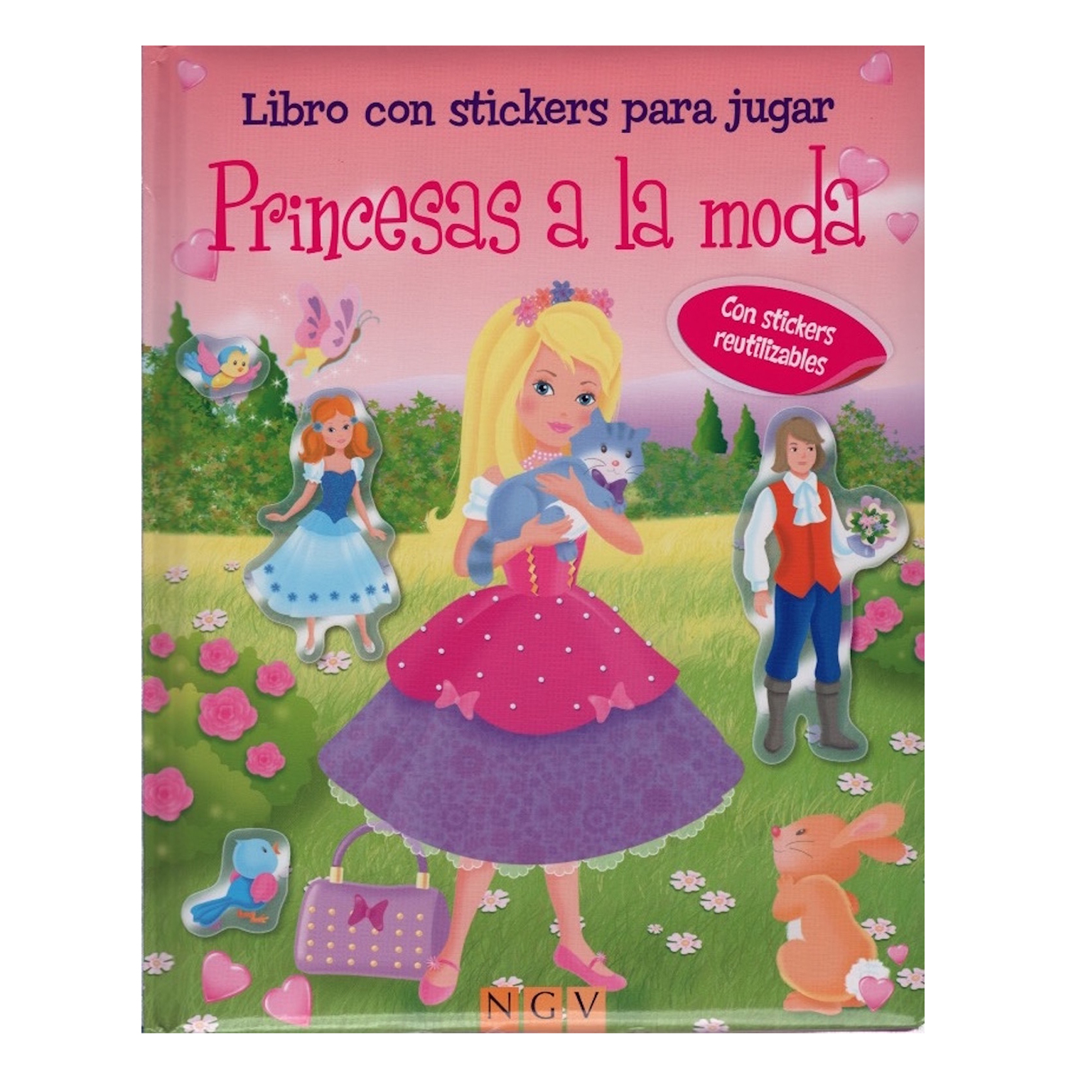 Foto 2 pulgar | Princesas A La Moda Ngv Pasta Dura Rosa