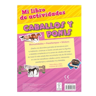 Foto 2 | Mi Libro de Actividades/Caballos y Ponis NGV Rústica Multicolor