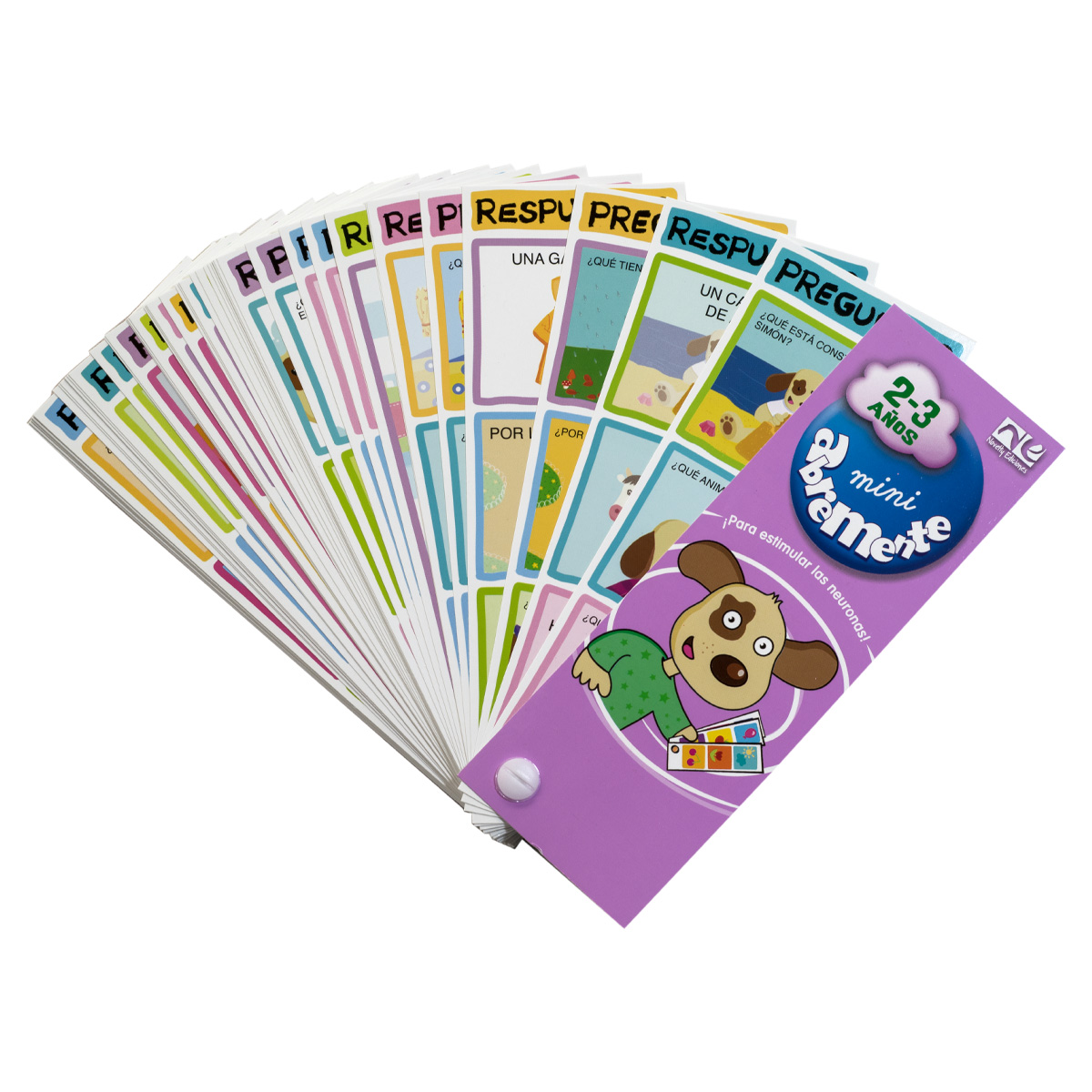 Foto 3 pulgar | Libro Didáctico Mini Abremente 2 - 3 Años Novelty