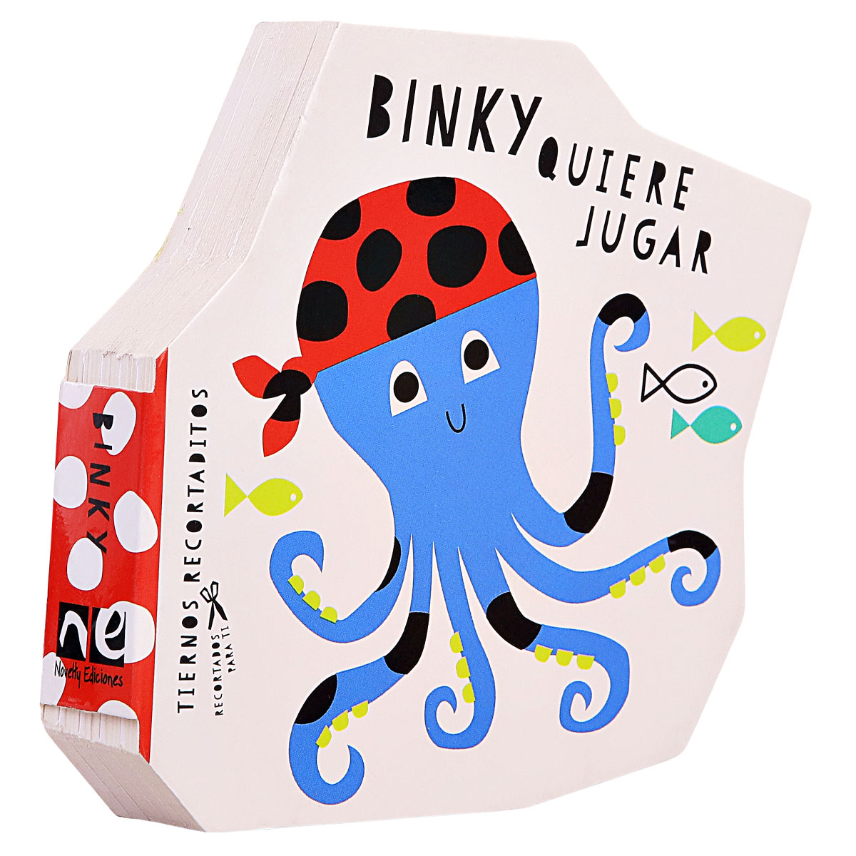 Libro Preescolar Tiernos Recortaditos Binky Quiere Jugar - Novelty