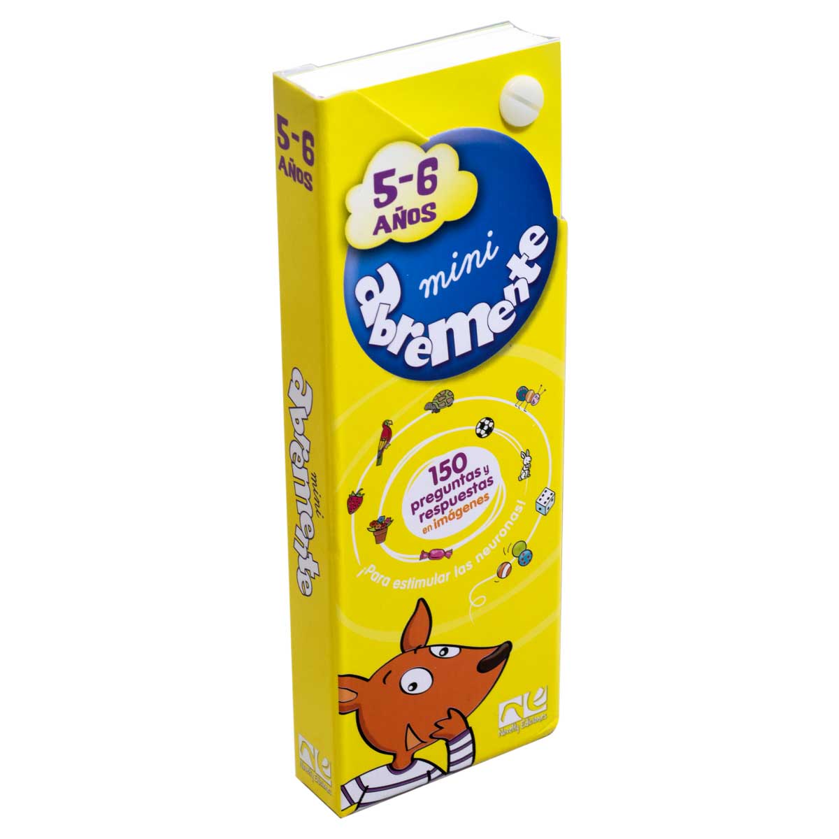Foto 3 pulgar | Libro Didáctico Mini Abremente 5 - 6 Años Novelty