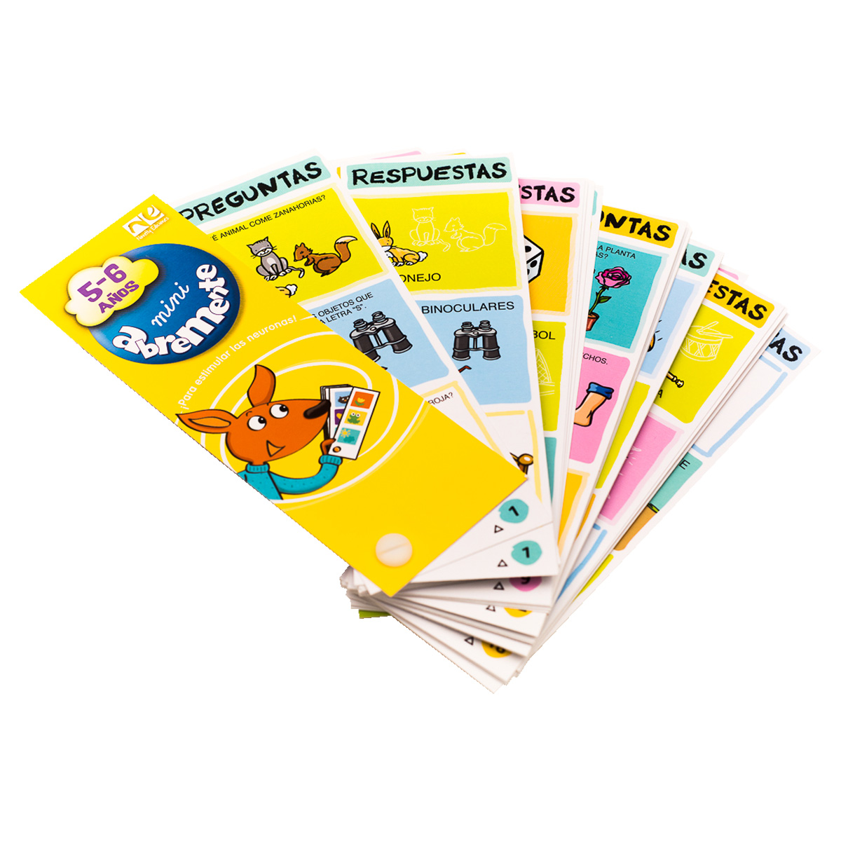 Foto 4 pulgar | Libro Didáctico Mini Abremente 5 - 6 Años Novelty