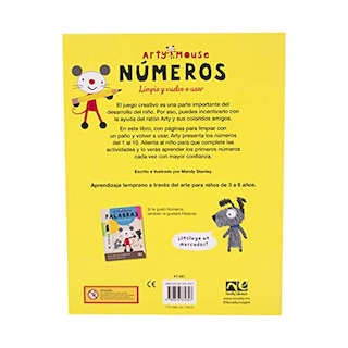 Foto 2 | Libro Infantil Arty Mouse Números - Novelty