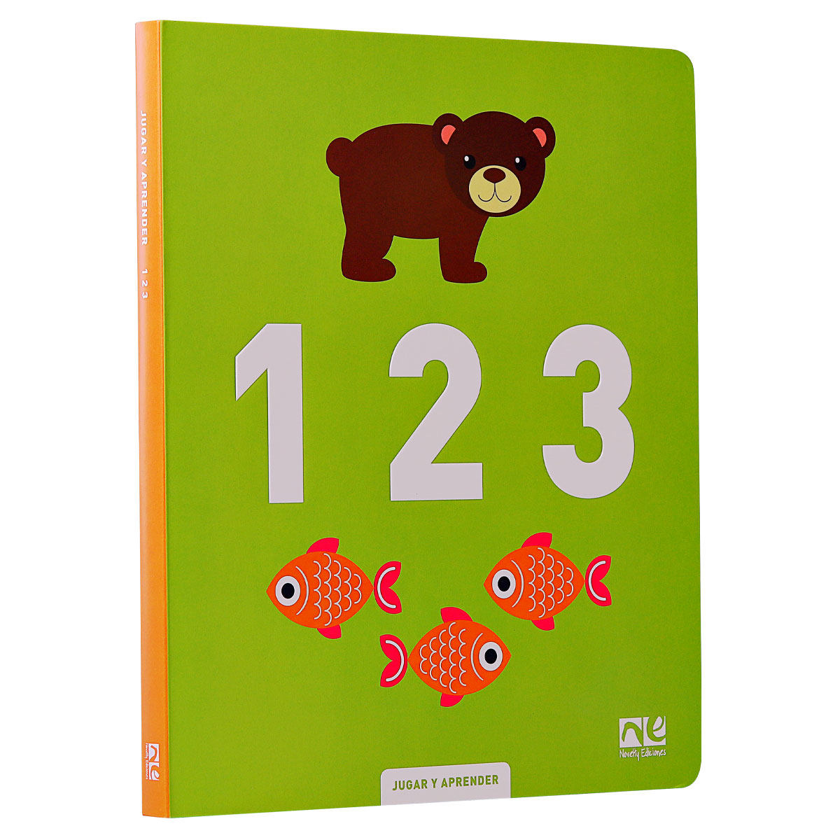 Libro Preescolar Jugar y Aprender 123 - Novelty