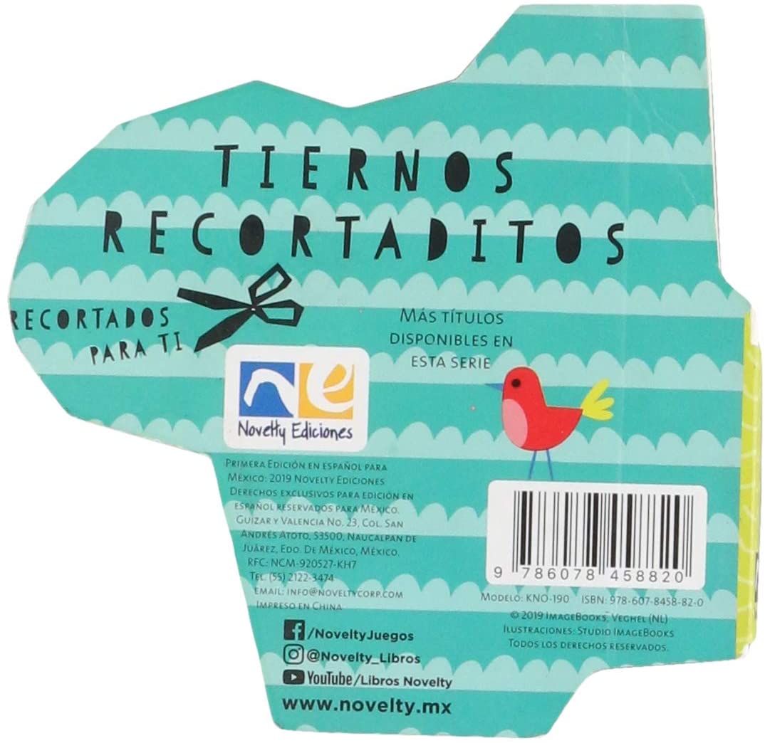 Foto 3 | Libro Preescolar Tiernos Recortaditos Coco Cuidadosa - Novelty