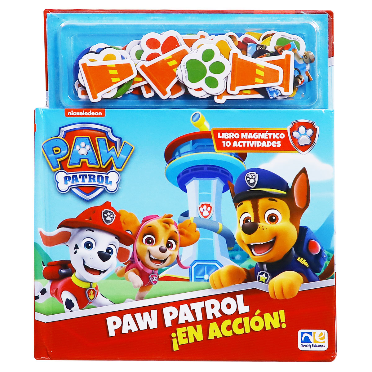 Mini Libro Magnético Paw Patrol - Novelty