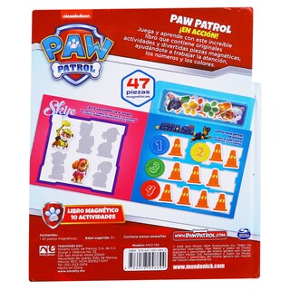 Foto 3 | Mini Libro Magnético Paw Patrol - Novelty
