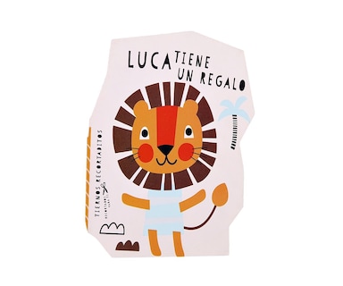 Foto 1 | Libro Preescolar Tiernos Recortaditos Luca Tiene Un Regalo - Novelty