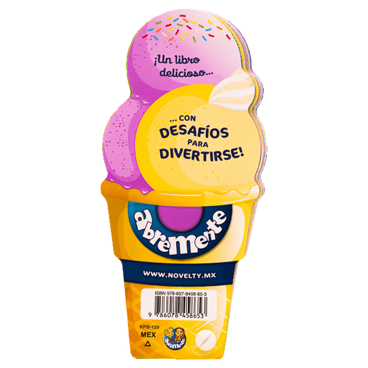 Foto 4 pulgar | Libro Didáctico Abremente Desafíos 2 - 3 Años Novelty
