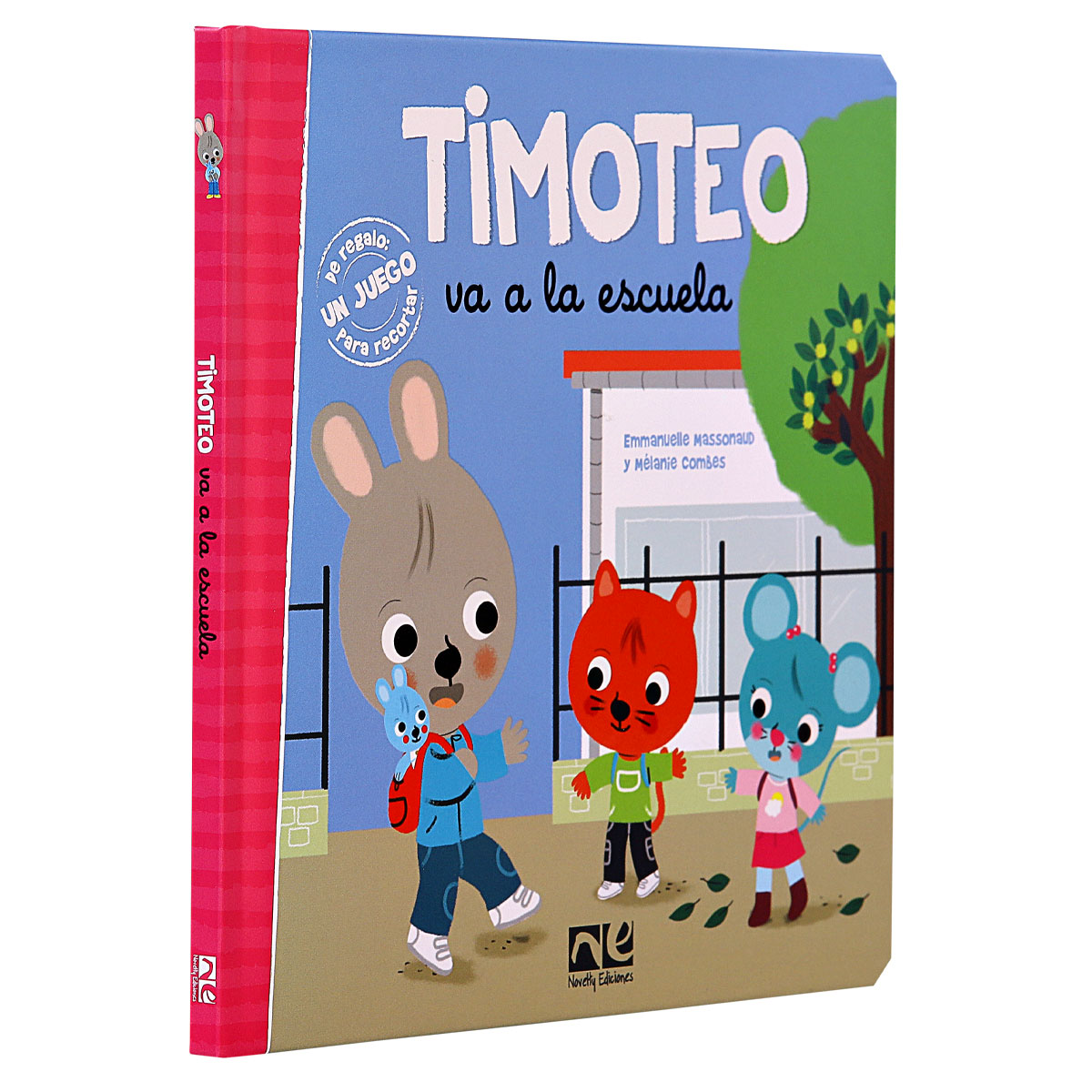 Foto 2 pulgar | Libro Preescolar Timoteo Va a la Escuela - Novelty