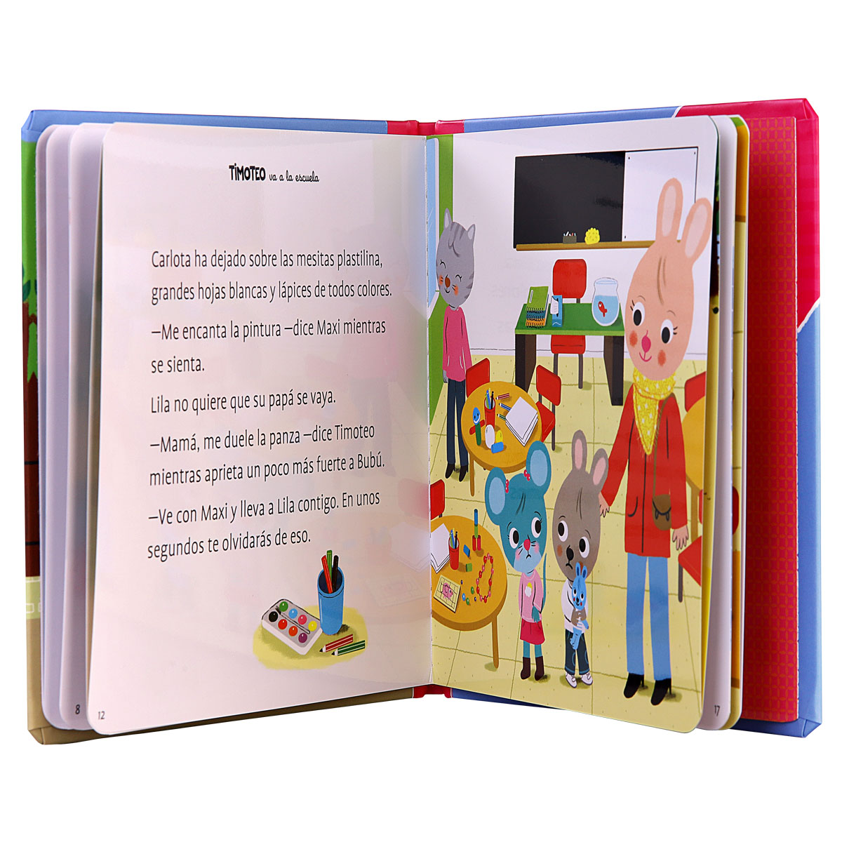 Foto 3 pulgar | Libro Preescolar Timoteo Va a la Escuela - Novelty