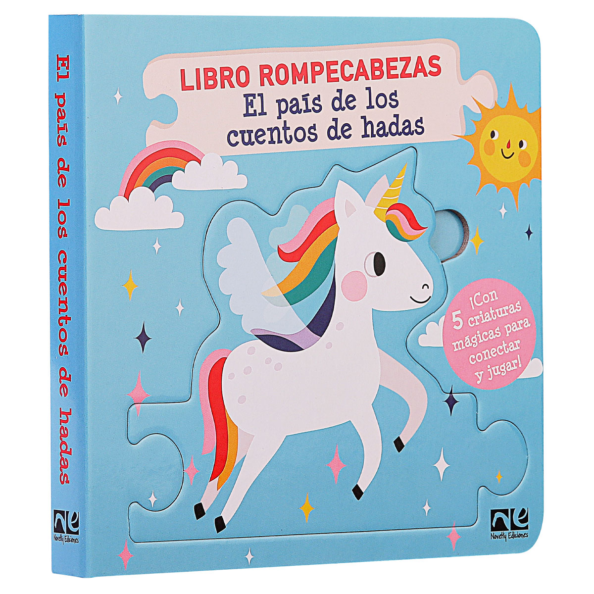 Foto 2 pulgar | Libro Preescolar Rompecabezas El País de los Cuentos de Hadas - Novelty