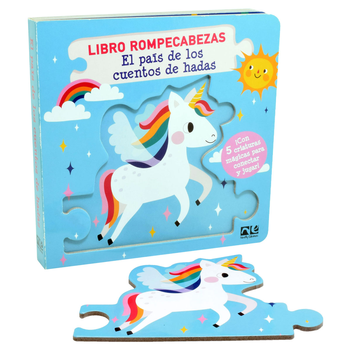 Foto 3 pulgar | Libro Preescolar Rompecabezas El País de los Cuentos de Hadas - Novelty