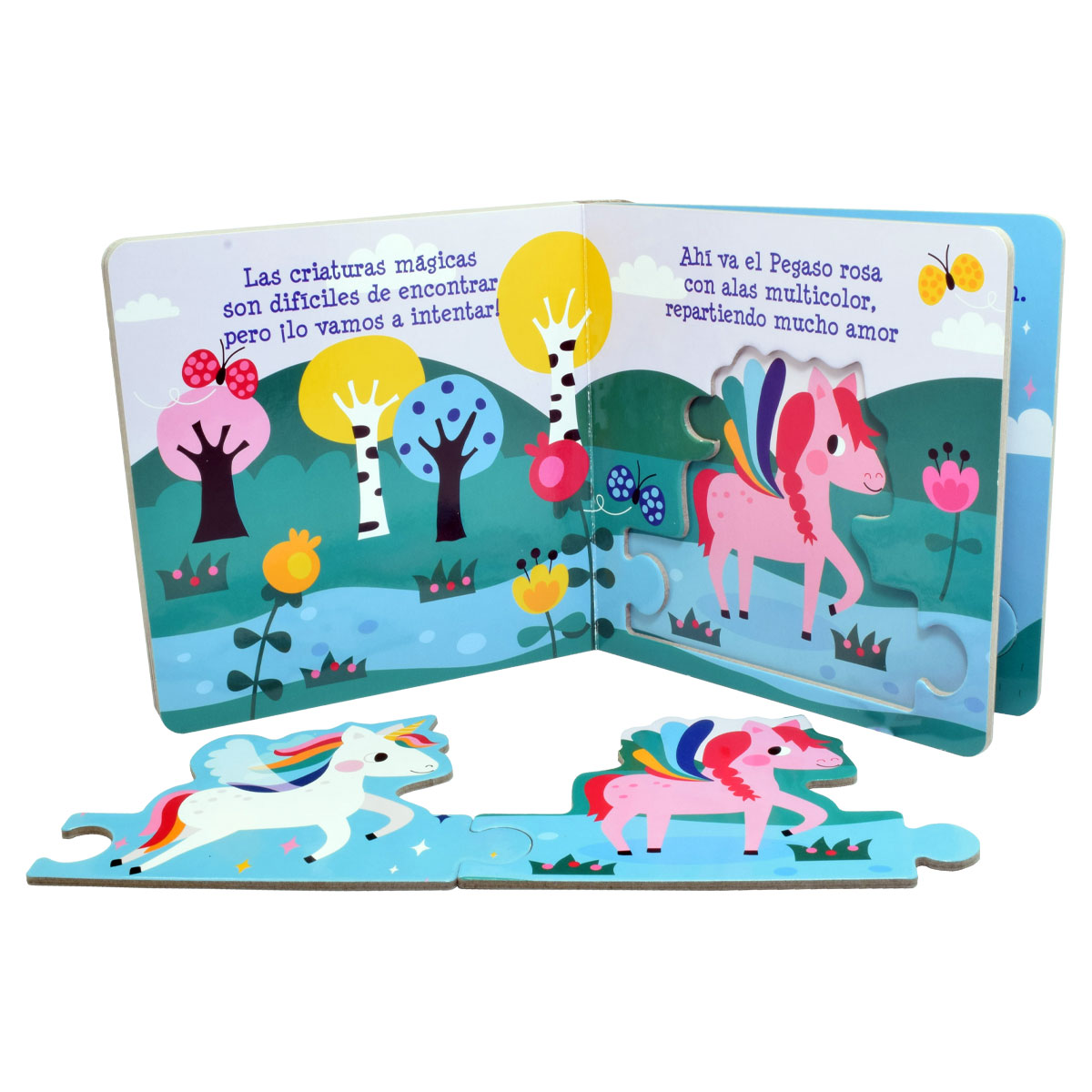 Foto 4 pulgar | Libro Preescolar Rompecabezas El País de los Cuentos de Hadas - Novelty