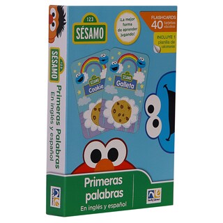 Foto 1 | Flashcards Primeras Palabras Bilingües de Plaza Sésamo - Novelty