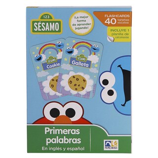 Foto 2 | Flashcards Primeras Palabras Bilingües de Plaza Sésamo - Novelty