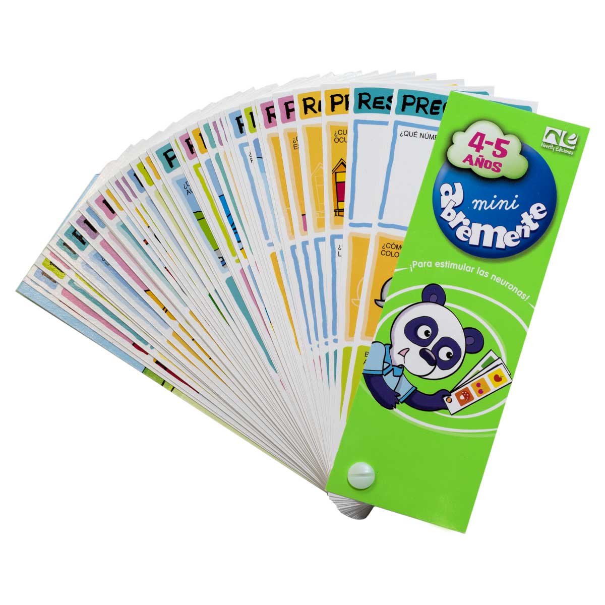 Foto 3 pulgar | Libro Didáctico Mini Abremente 4 - 5 Años Novelty