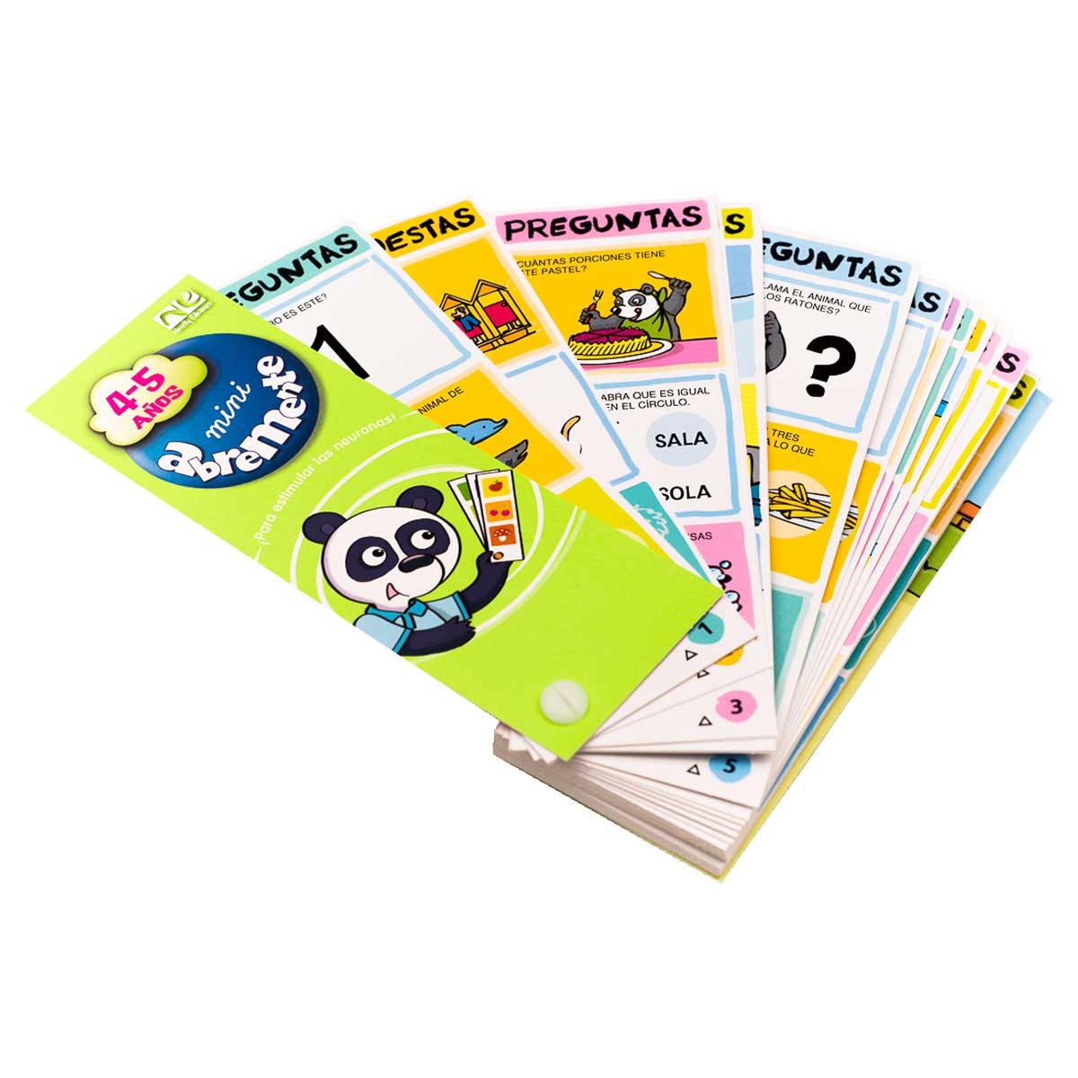 Foto 4 pulgar | Libro Didáctico Mini Abremente 4 - 5 Años Novelty