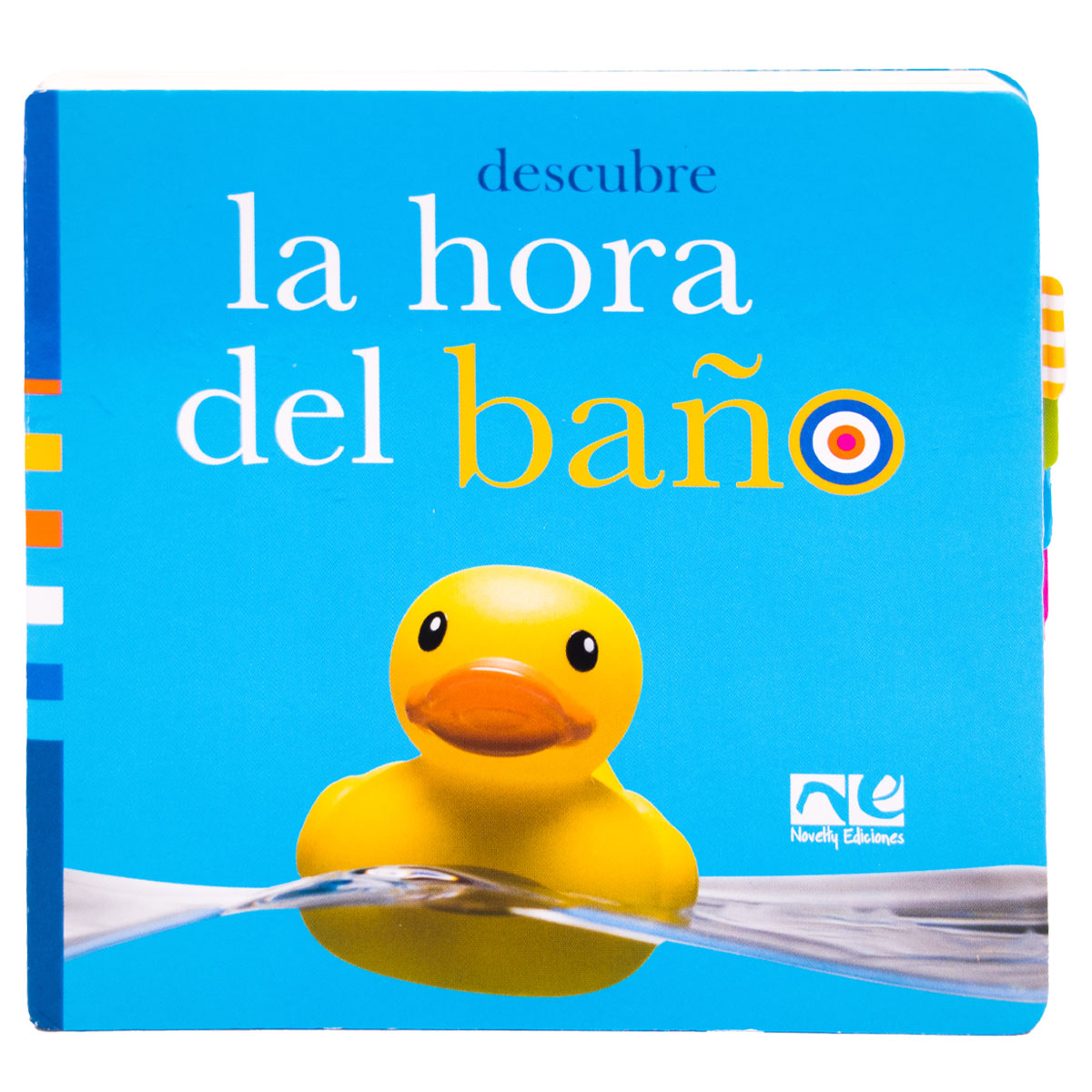 Libro Infantil Descubre la Hora del Baño - Novelty