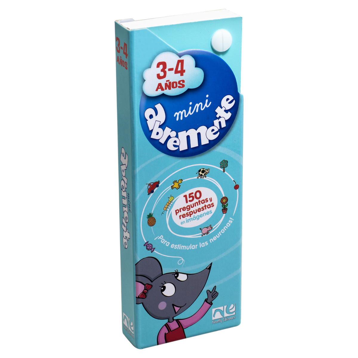 Libro Didáctico Mini Abremente 3 - 4 Años Novelty