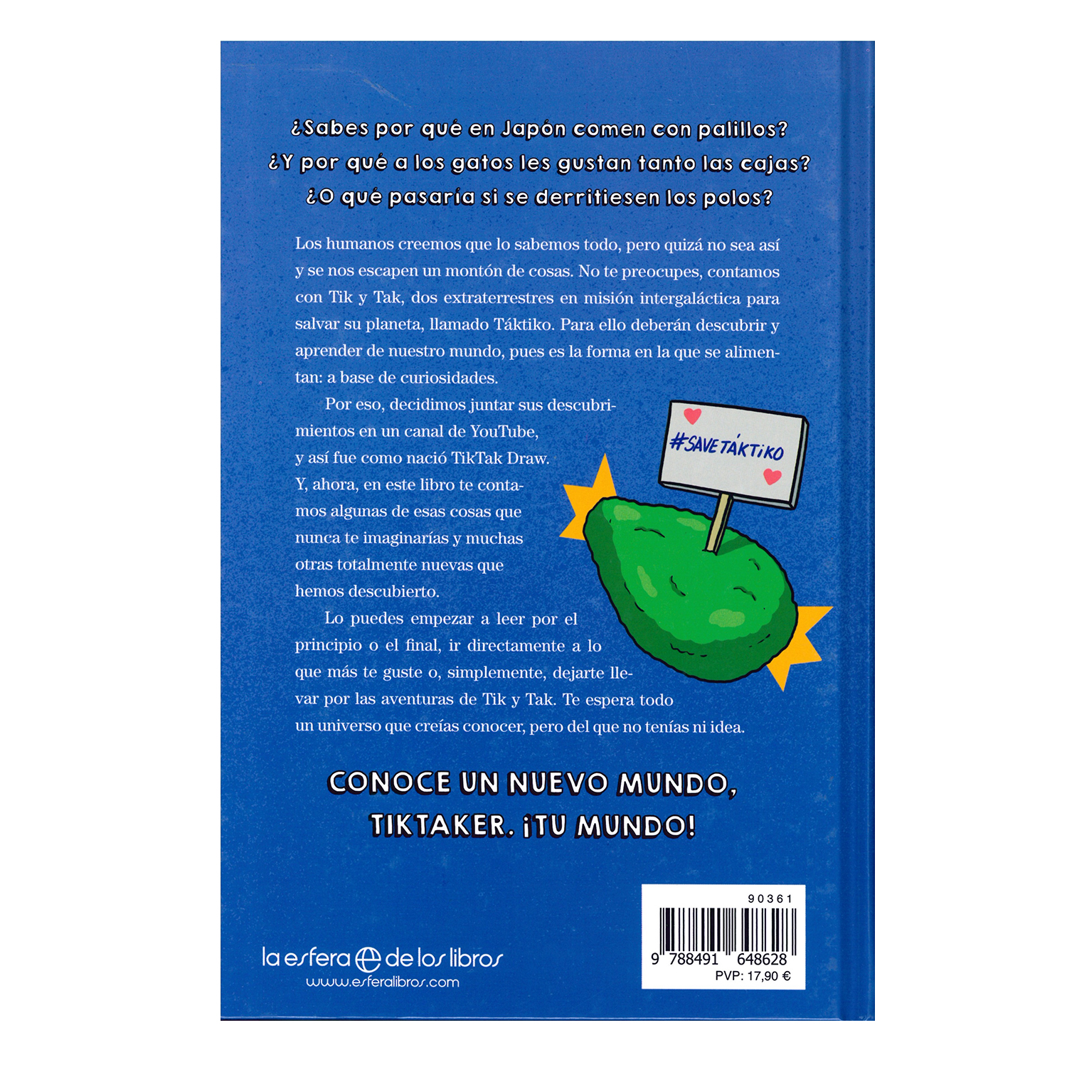 Foto 3 pulgar | Libro Tik Tak Draw Xpress Cosas Que No Sabías Sobre Cosas Que Te Rodean La Esfera De Los Libros Rústica Azul