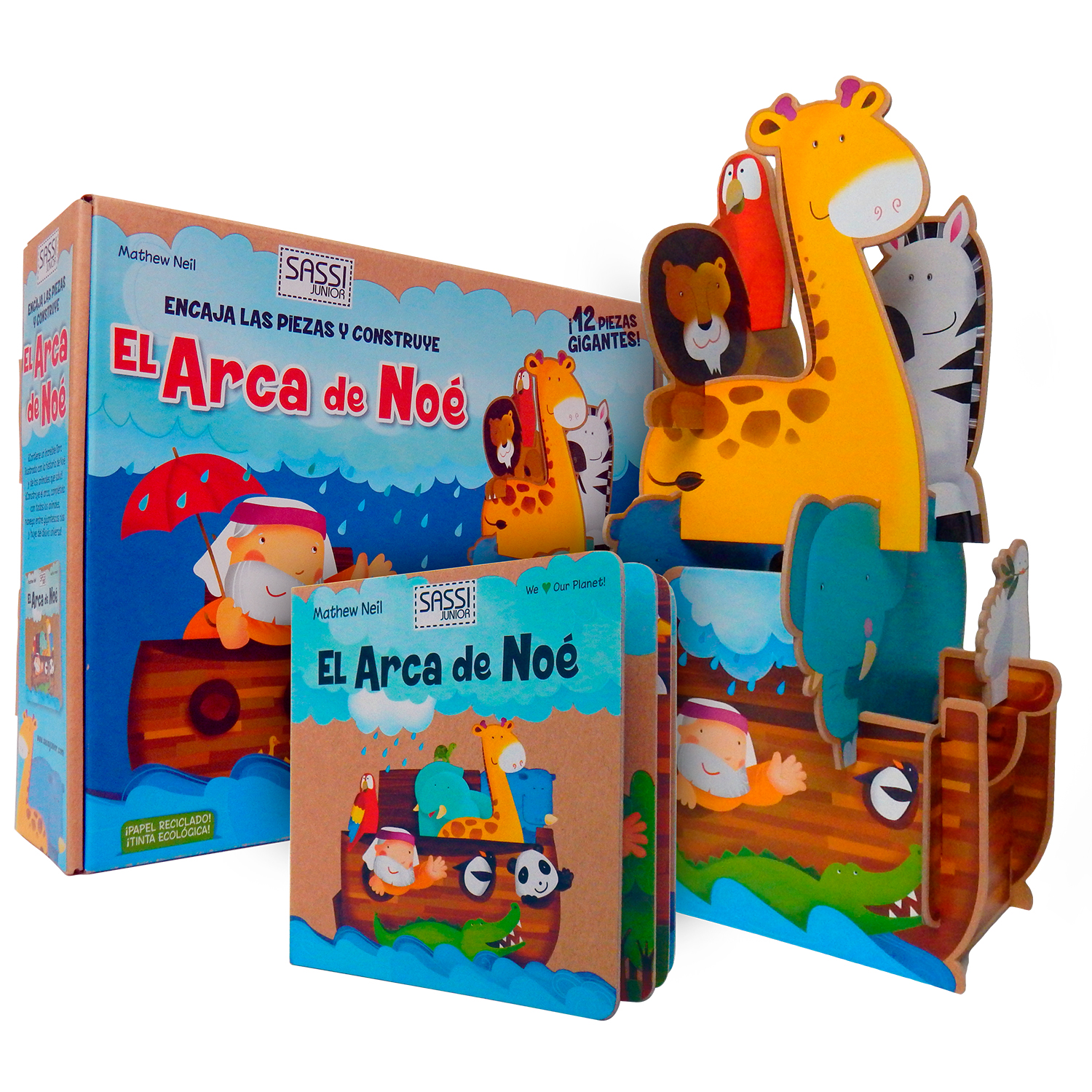 El Arca De Noé Sassi Pack Multicolor