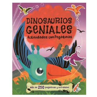 Foto 1 | Dinosaurios Geniales Libro Divo Pasta Dura Multicolor
