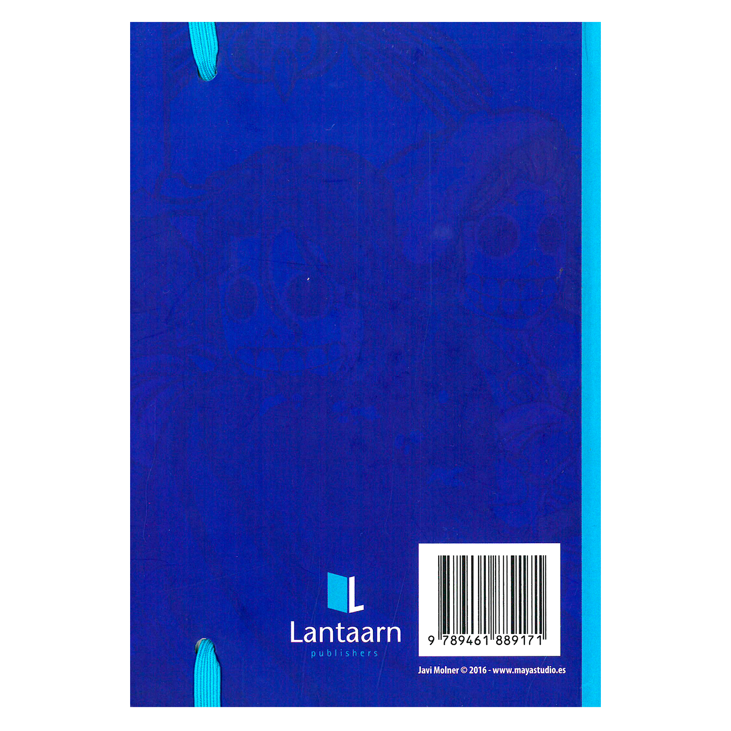 Foto 3 pulgar | Libro Snow Lantaarn Pasta Dura Azul