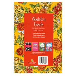 Foto 2 | Libro Skeleton Heads Lantaarn Rústica