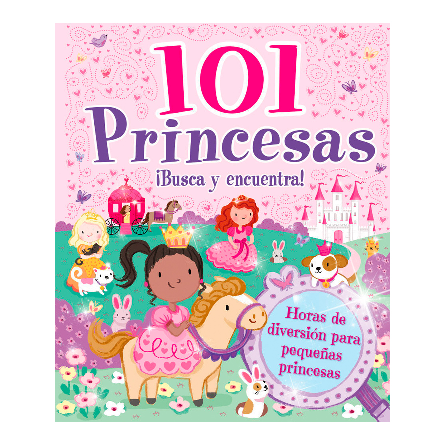 Foto 1 | 101 Princesas Libro Divo Pasta Dura Rosa