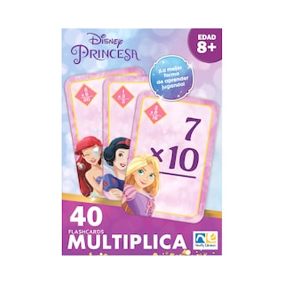 Foto 1 | Flashcards Multiplicaciones Disney Princesas - Novelty Multicolor